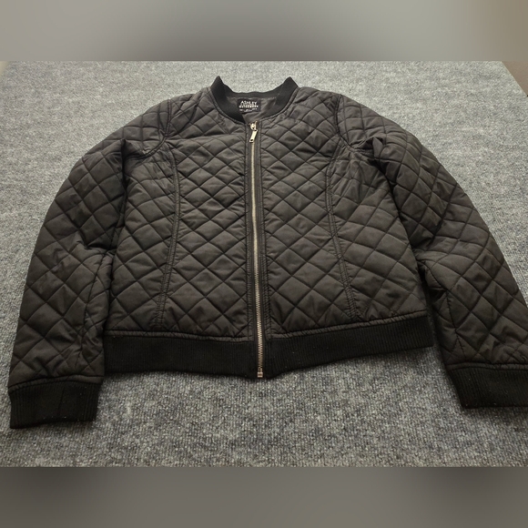 Ashley By 26 International Jackets & Blazers - Ashley By 26 International  Outerwear‎ Black Quilted Jacket Size Large